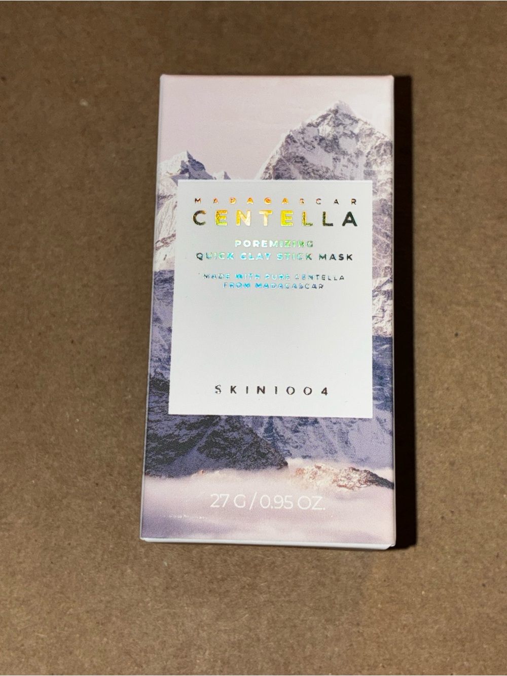 Skin1004 Centella Poremining Quick Clay Stick Mask - Purple